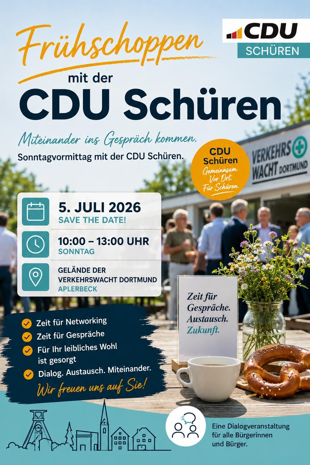 Fr�hschoppen mit der CDU
